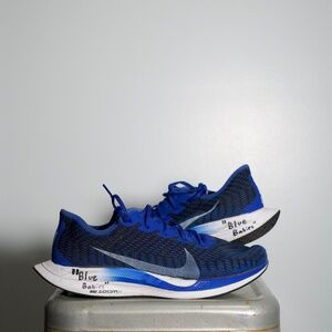 Nike Zoom Pegasus Turbo 2 Men's 10.5 Deep Blue Running Shoes